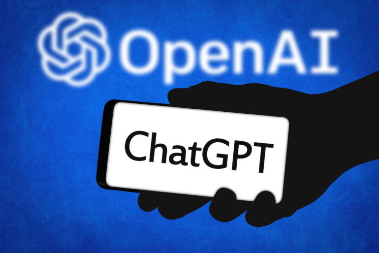 A ChatGPT és az OpenAI logói