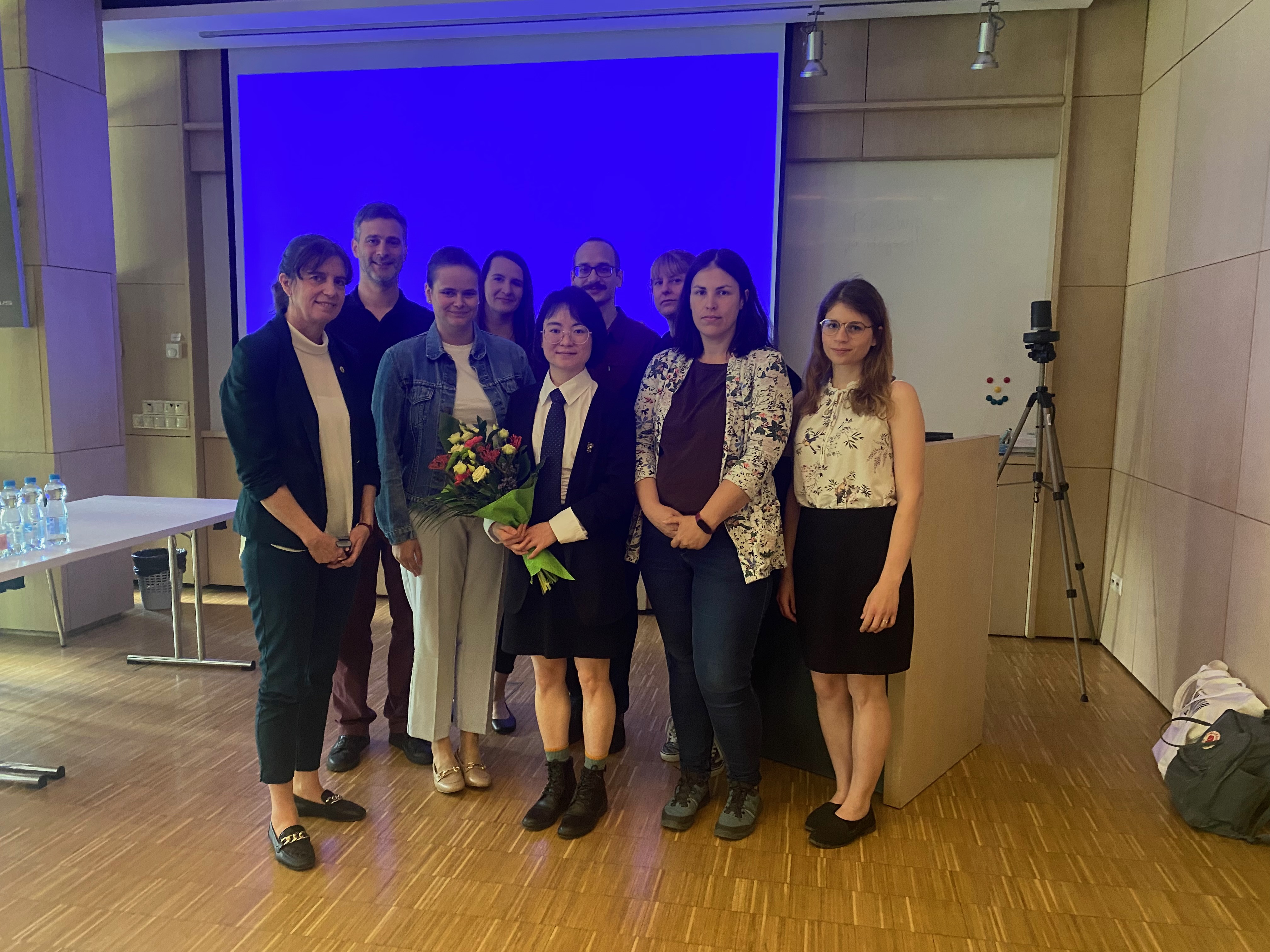 Lumei Huang, member of our group, successfully defended her PhD Thesis diakép